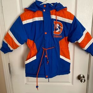 Boy's Vintage Denver Broncos Jacket